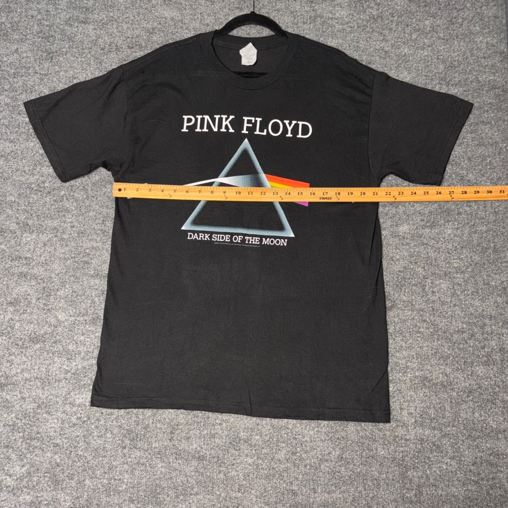 Pink Floyd Dark Side Of The Moon T-Shirt Mens Large Black Alstyle Band Tee 2006 - Picture 7 of 10